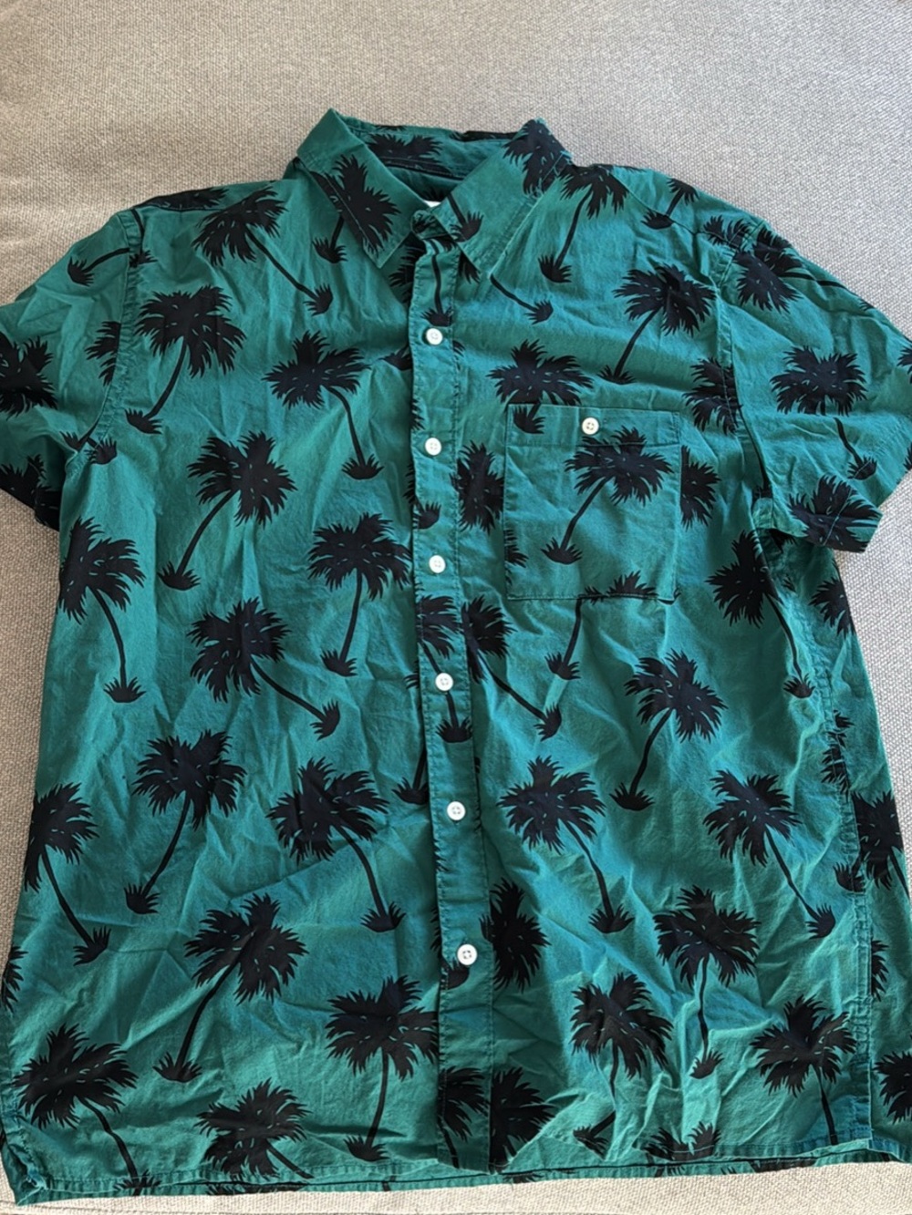 Casual Short-Sleeve Button-Down Shirts